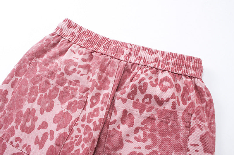 Haul™ Pink Leopar Pantolon